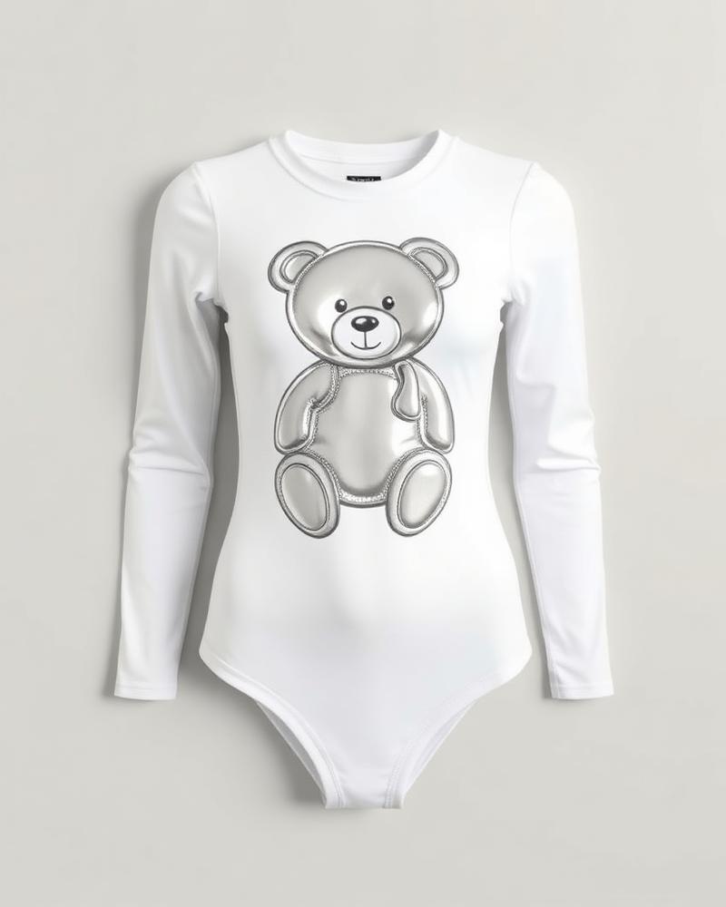 Chrome Teddy Bodysuit